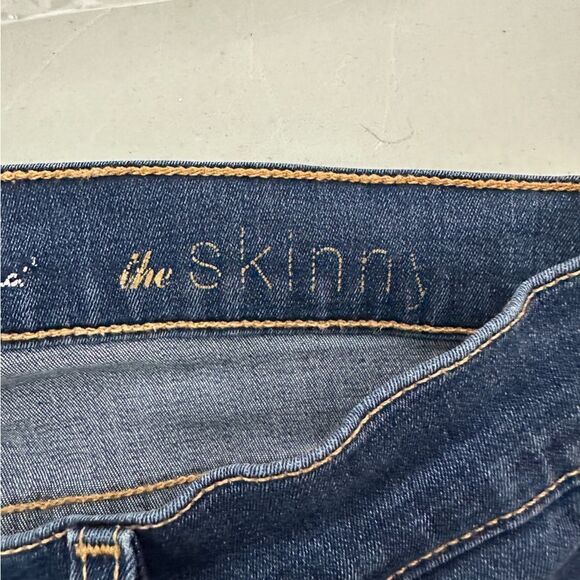 7Seven for All Mankind Skinny Jeans 27 Med/ Dark Wash Sz 26 - Picture 6 of 7